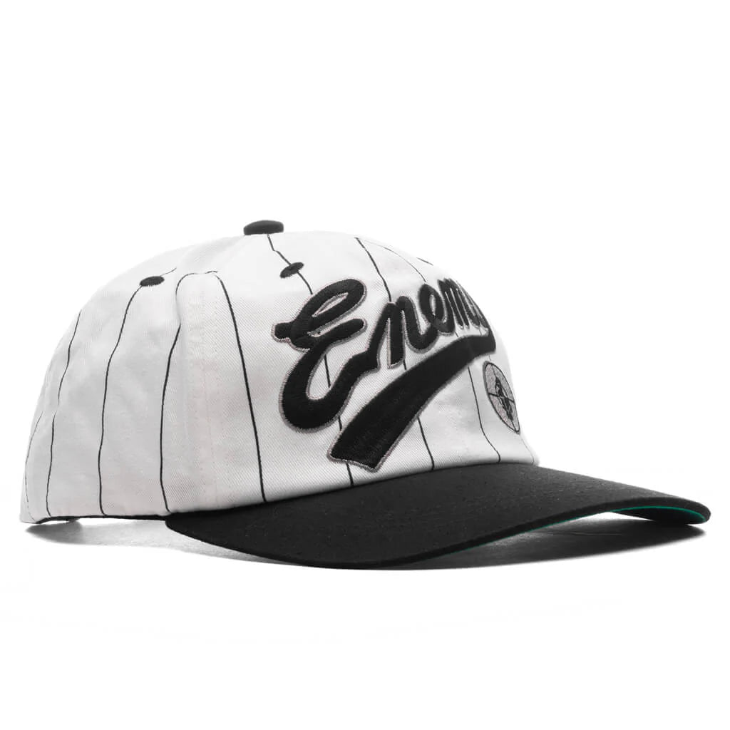 Saint Michael x Public Enemy Saint Enemy Cap White