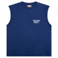 Augi Sleeveless Tee Navy