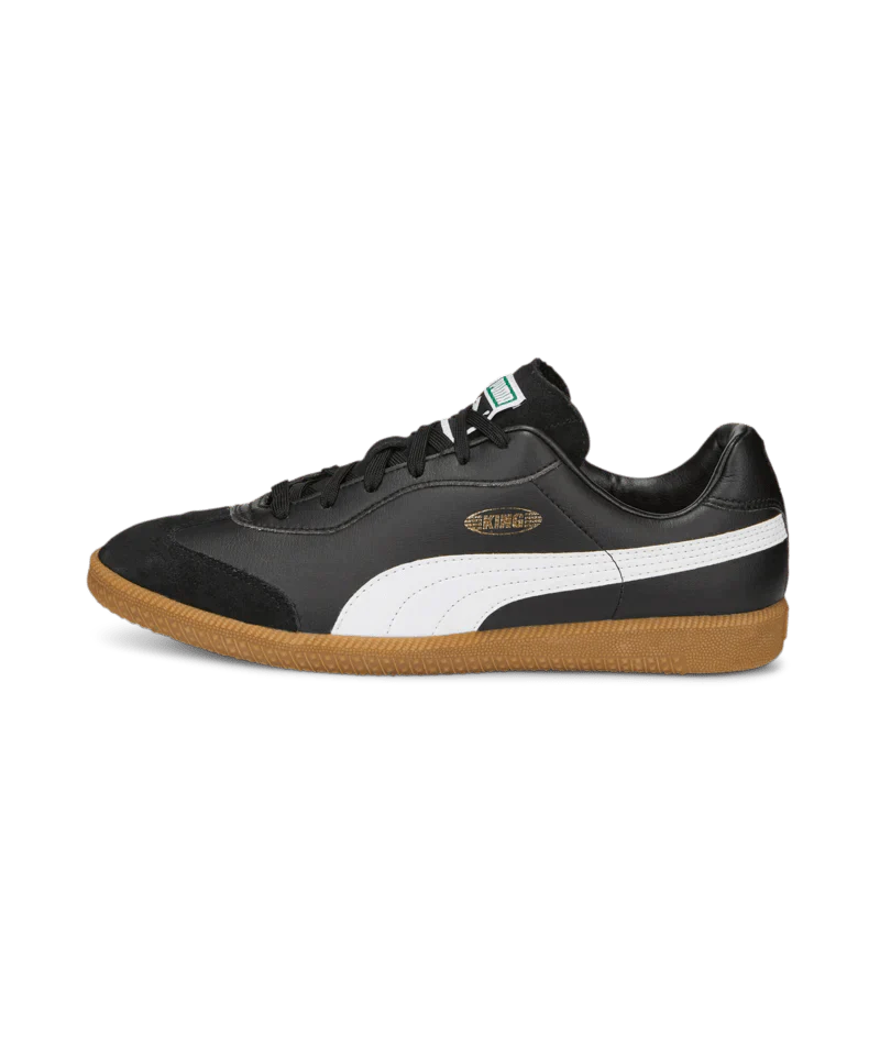 PUMA King 21 IT Indoor Football Bots Black White