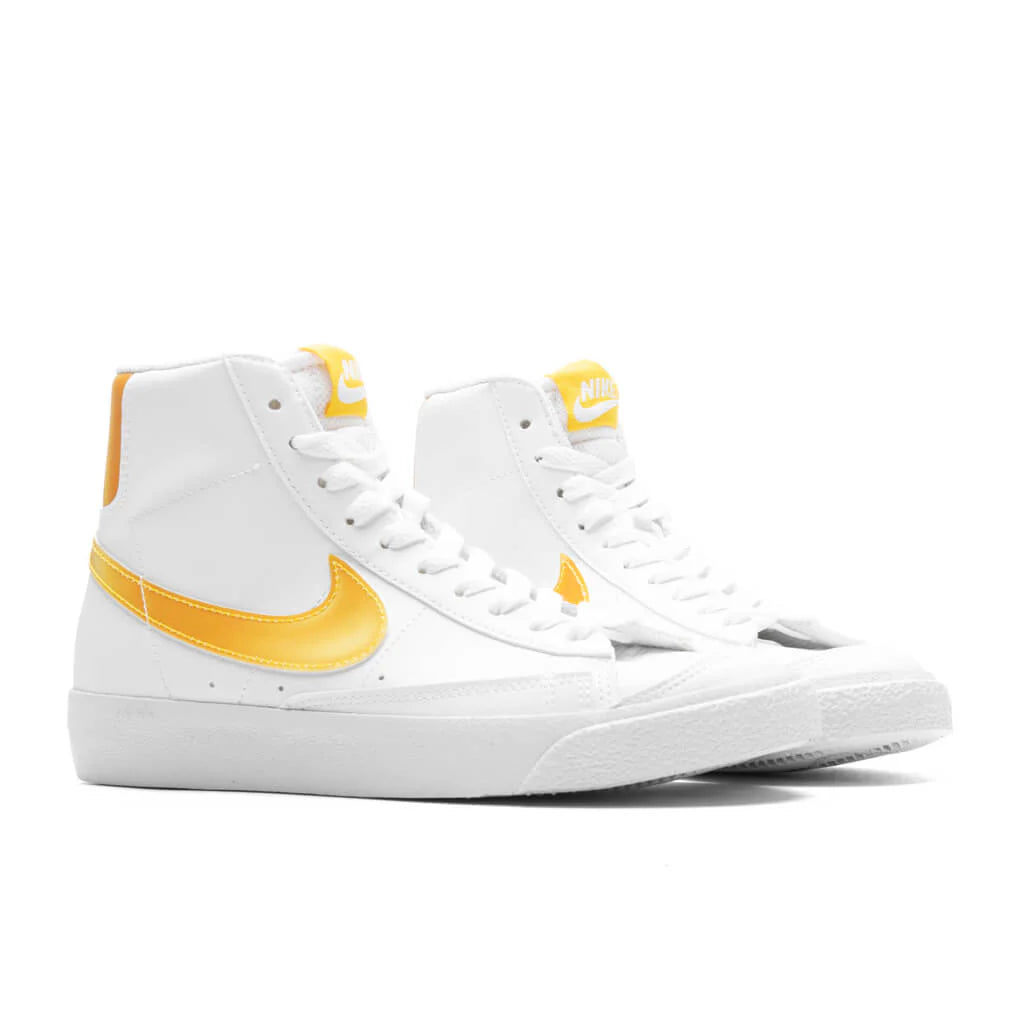 Blazer Mid NN KWE GS White Vivid Orange Citron Tint
