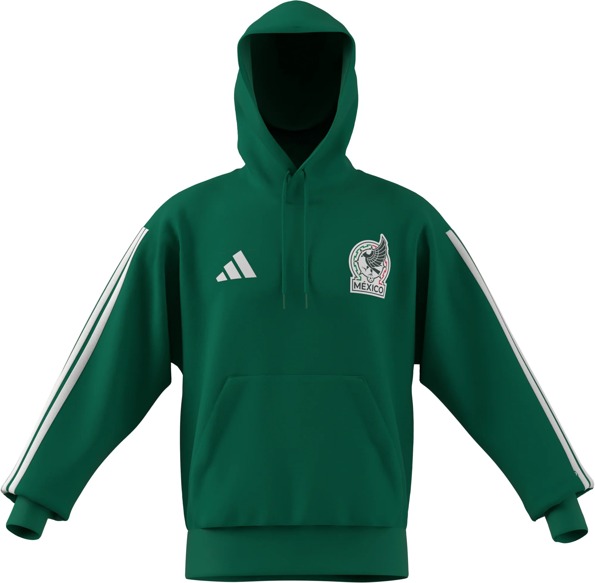 adidas Mexico DNA Fleece Hoodie Green