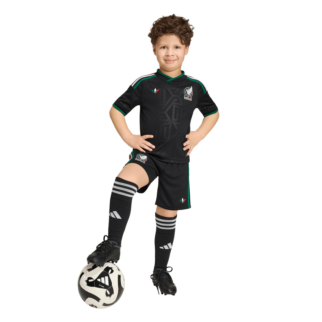 adidas Mexico Third Mini Kids Set 2026 Black