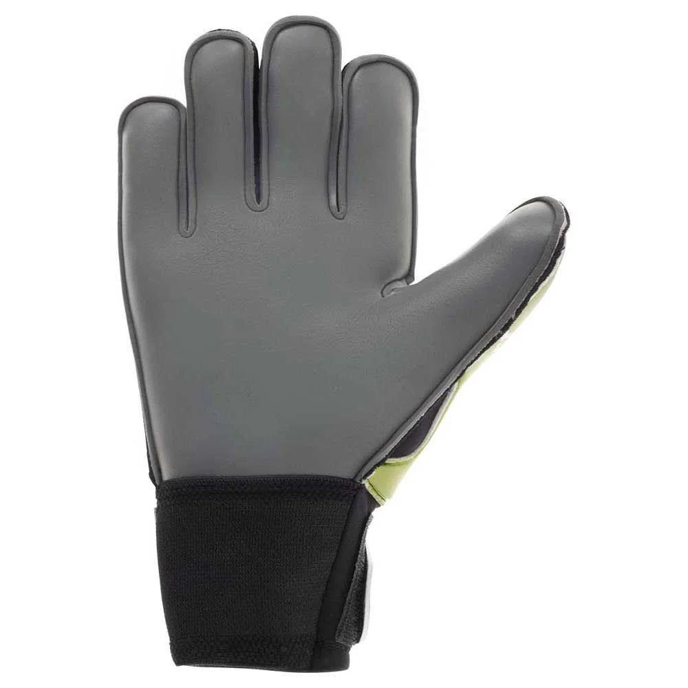 Uhlsport Eliminator Soft Graphit SupportFrame Goalkeeper Gloves White Green
