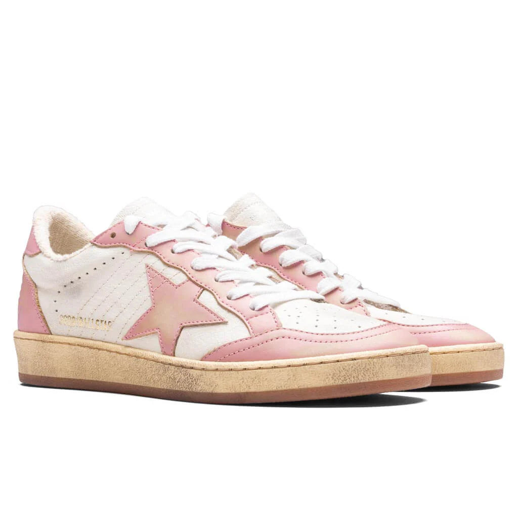Womens Ball Star White Pink