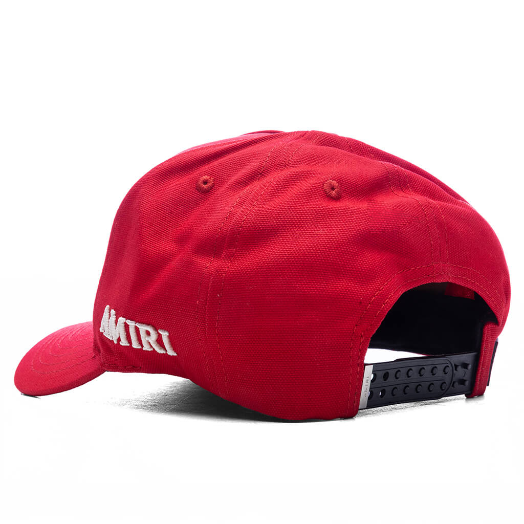 MA Outline Canvas Hat Varsity Red