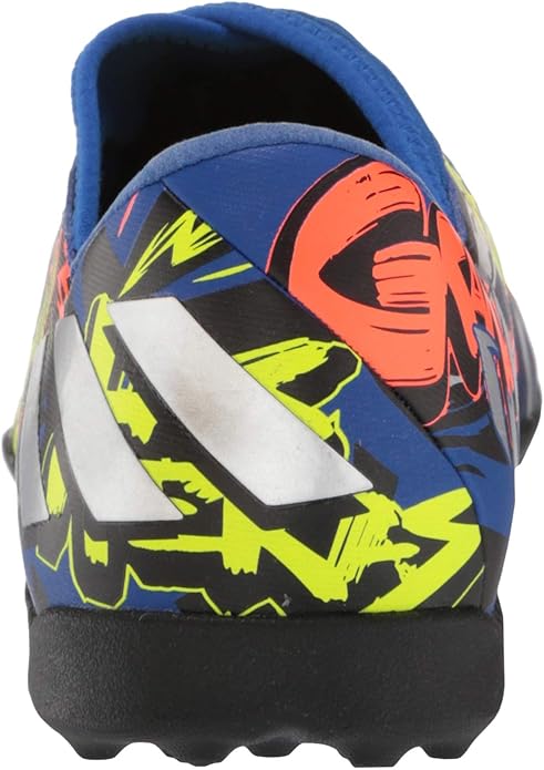 adidas Nemeziz Messi 193 TF Turf Youth Soccer Cleats Royal Silver Metallic Solar Yellow