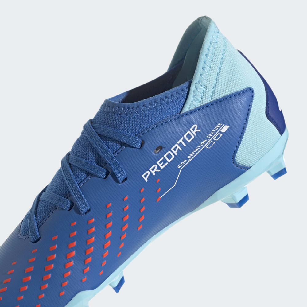adidas Kids Predator Accuracy3 FG Firm Ground Soccer Cleats Royal White