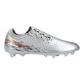 New Balance Kids Furon V7 Dispatch JR FG Firm Ground Soccer Cleats Silver