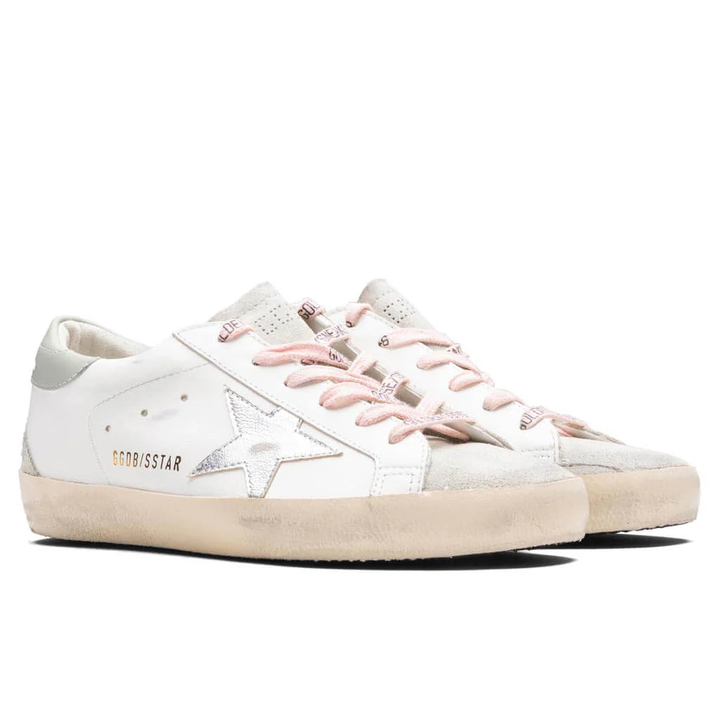 Womens Super Star White Ice Silver