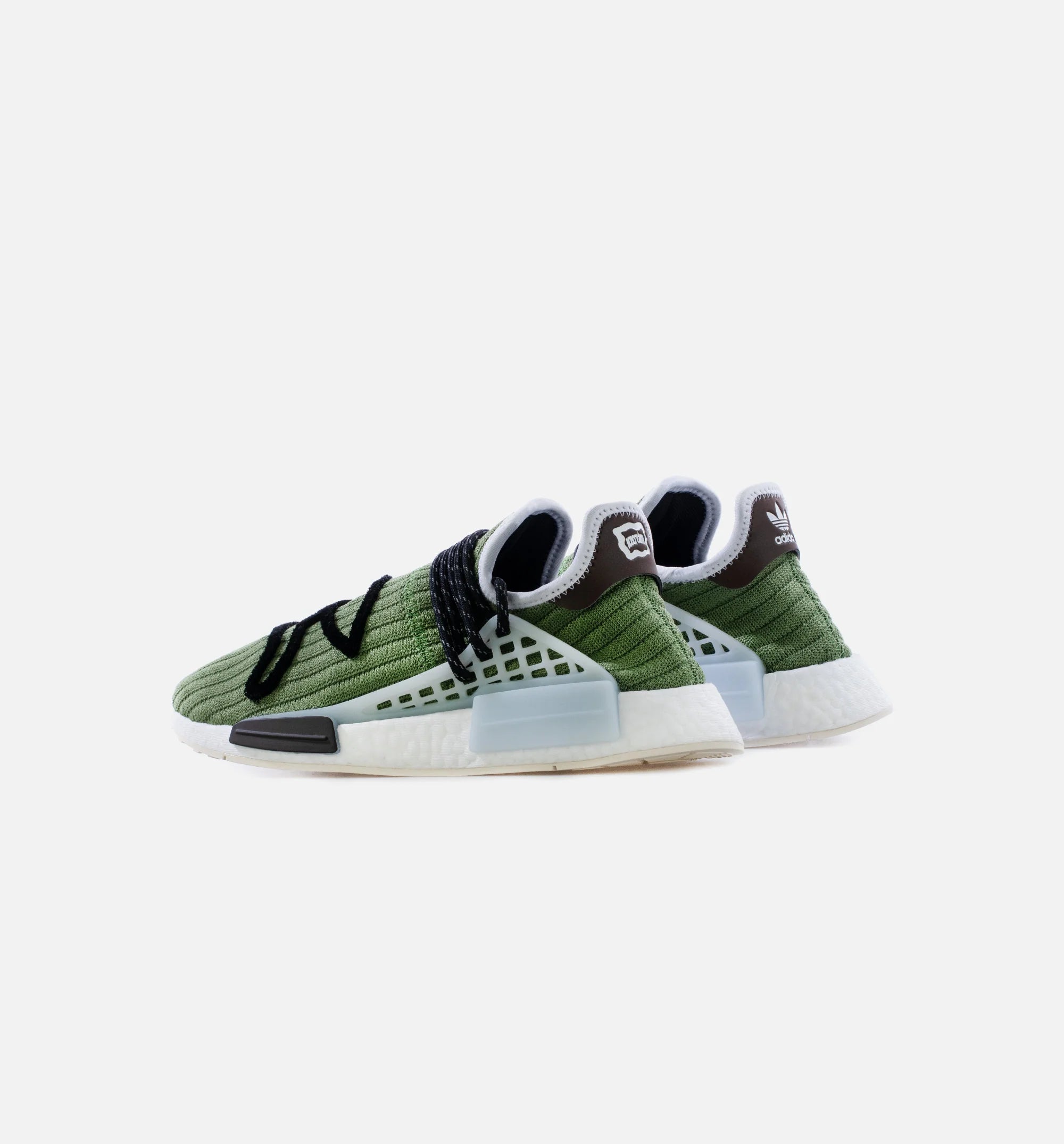 Billionaire Boys Club NMD HU Running Dog Mens Lifestyle Shoe Olive White Free Shipping