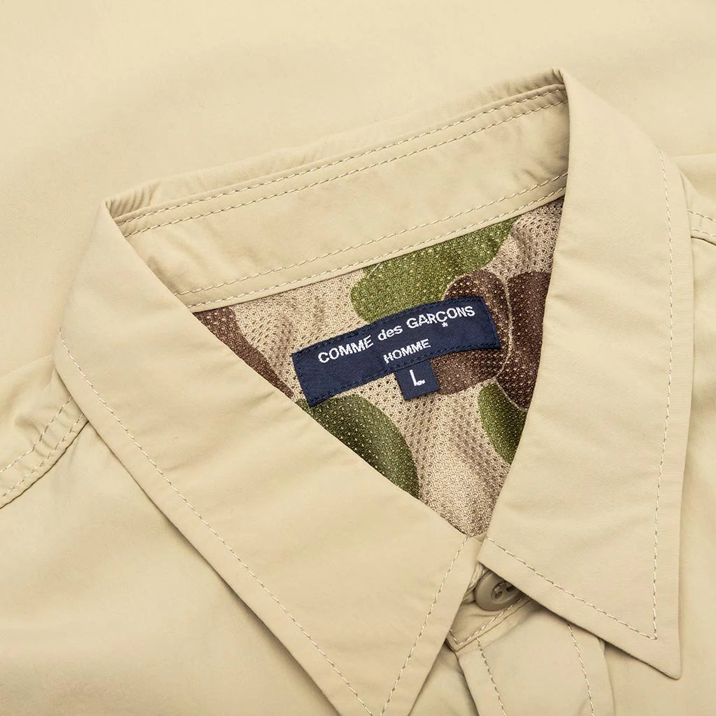 Nylon Shirt Beige