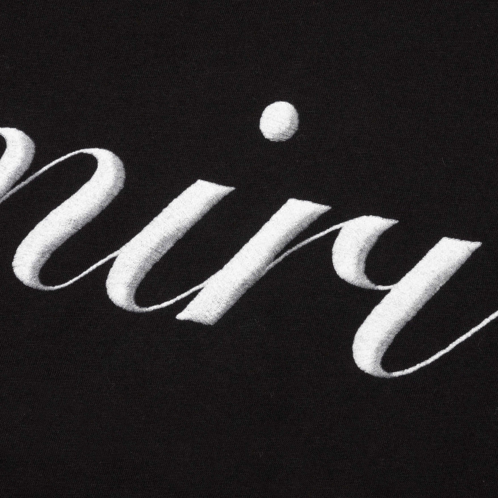 Script Logo Tee Black
