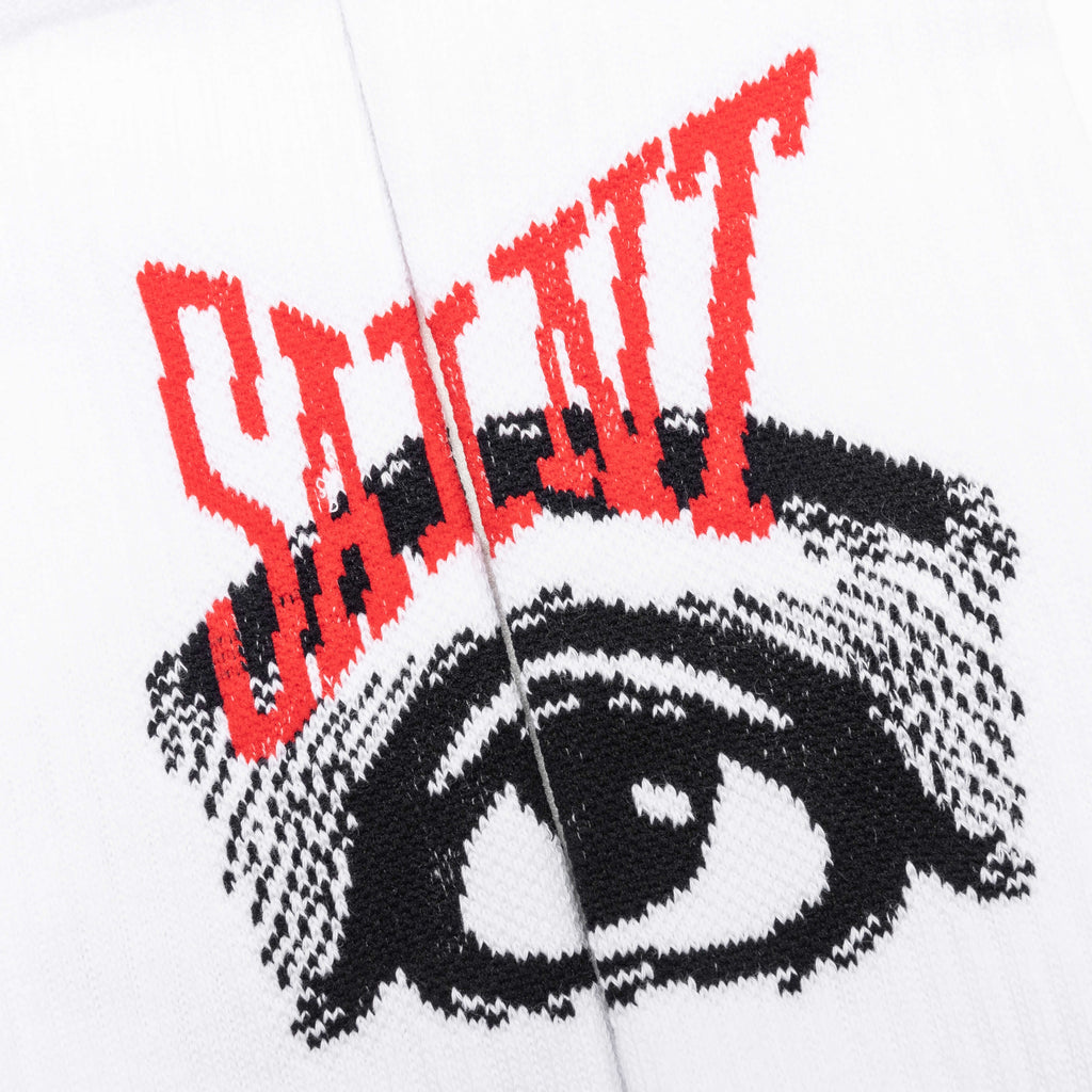Eyes Socks White