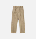 Pleated Front Mens Pants Sand