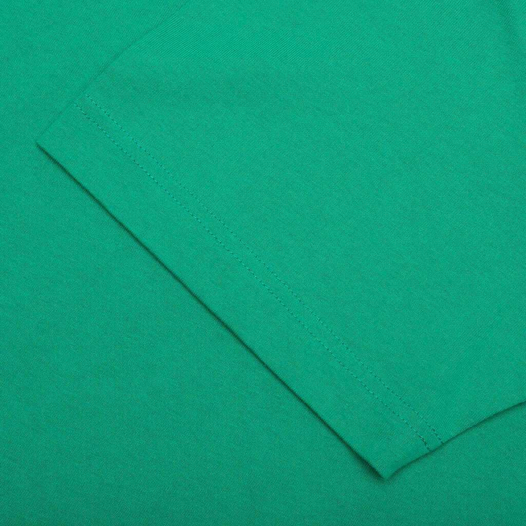 Jersey Braque Pocket Tee Kelly Green