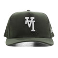 9FIFTY A Frame Snapback Upside Down Los Angeles Dodgers Olive