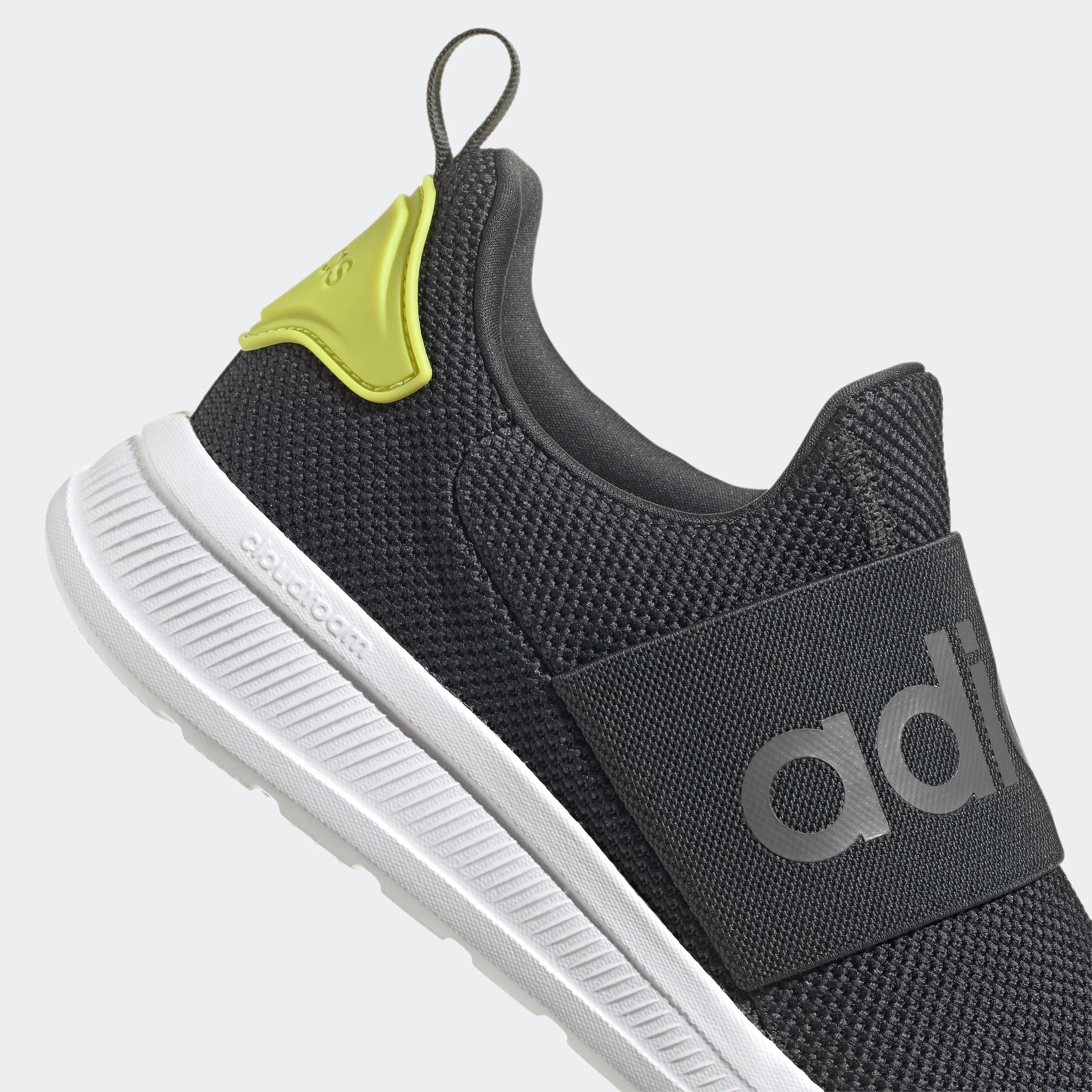 Lite Racer Adapt 40 Shoes Carbon Grey Five Acid Yellow