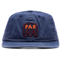 Fast Food Logo 6 Panel Hat Navy Blue