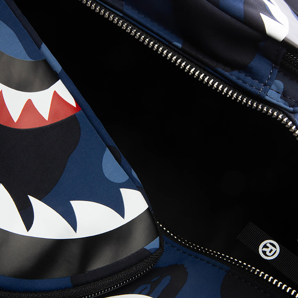 Color Camo Shark Daypack Navy
