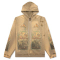 Faded Zip Up Vintage Grey