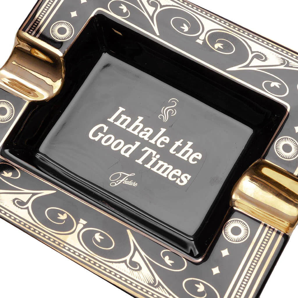 Churchill Ashtray Black