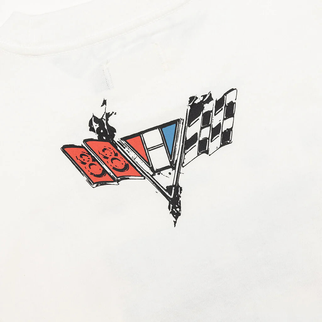 Persistence Race Tee White