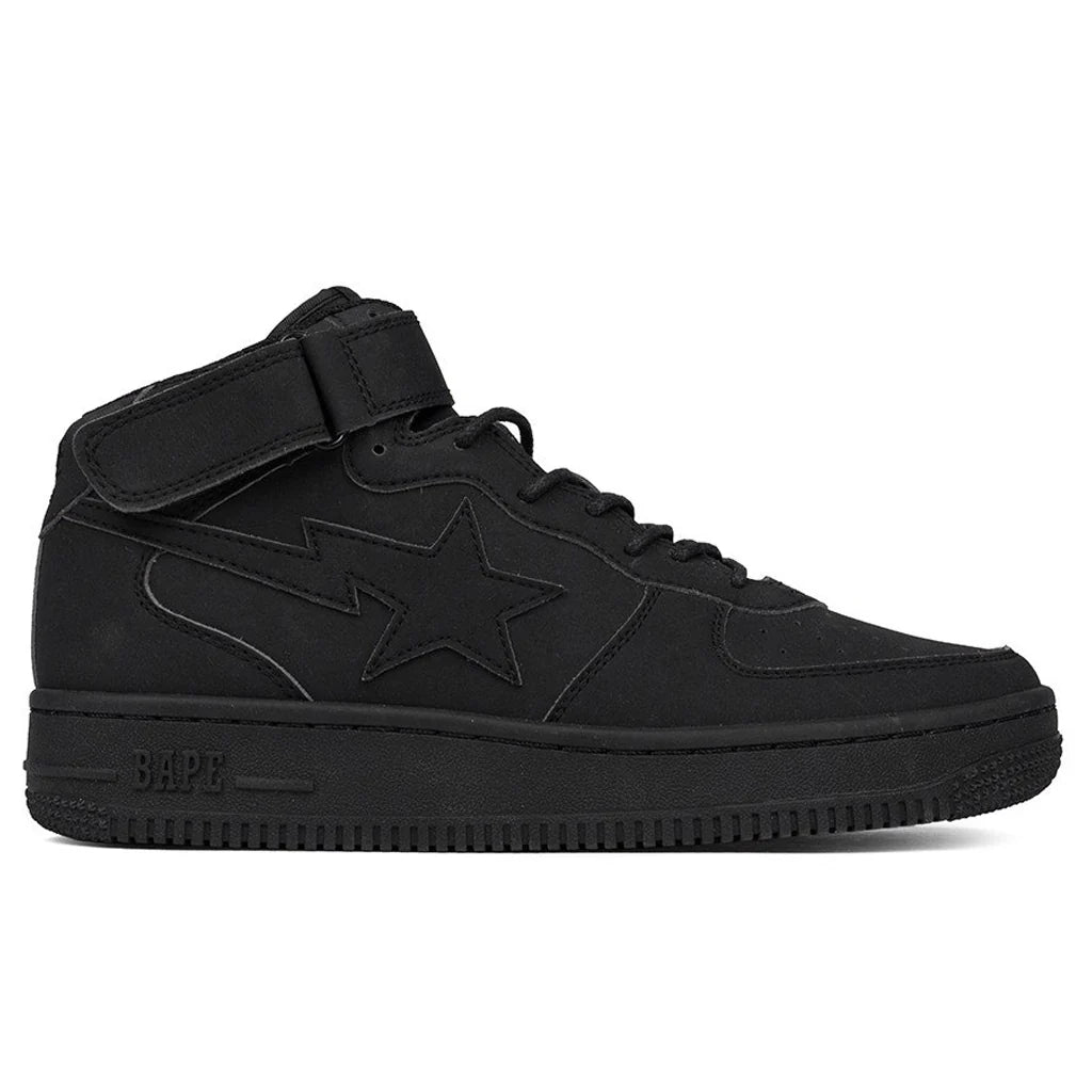 Bape STA Mid Black Suede Black