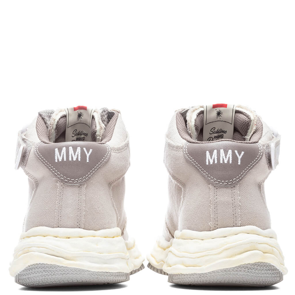 Wayne High OG Sole Washed Canvas Sneaker Grey