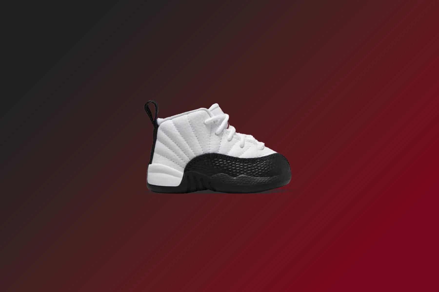 Air Jordan 12 Retro TD White Gym Red Black