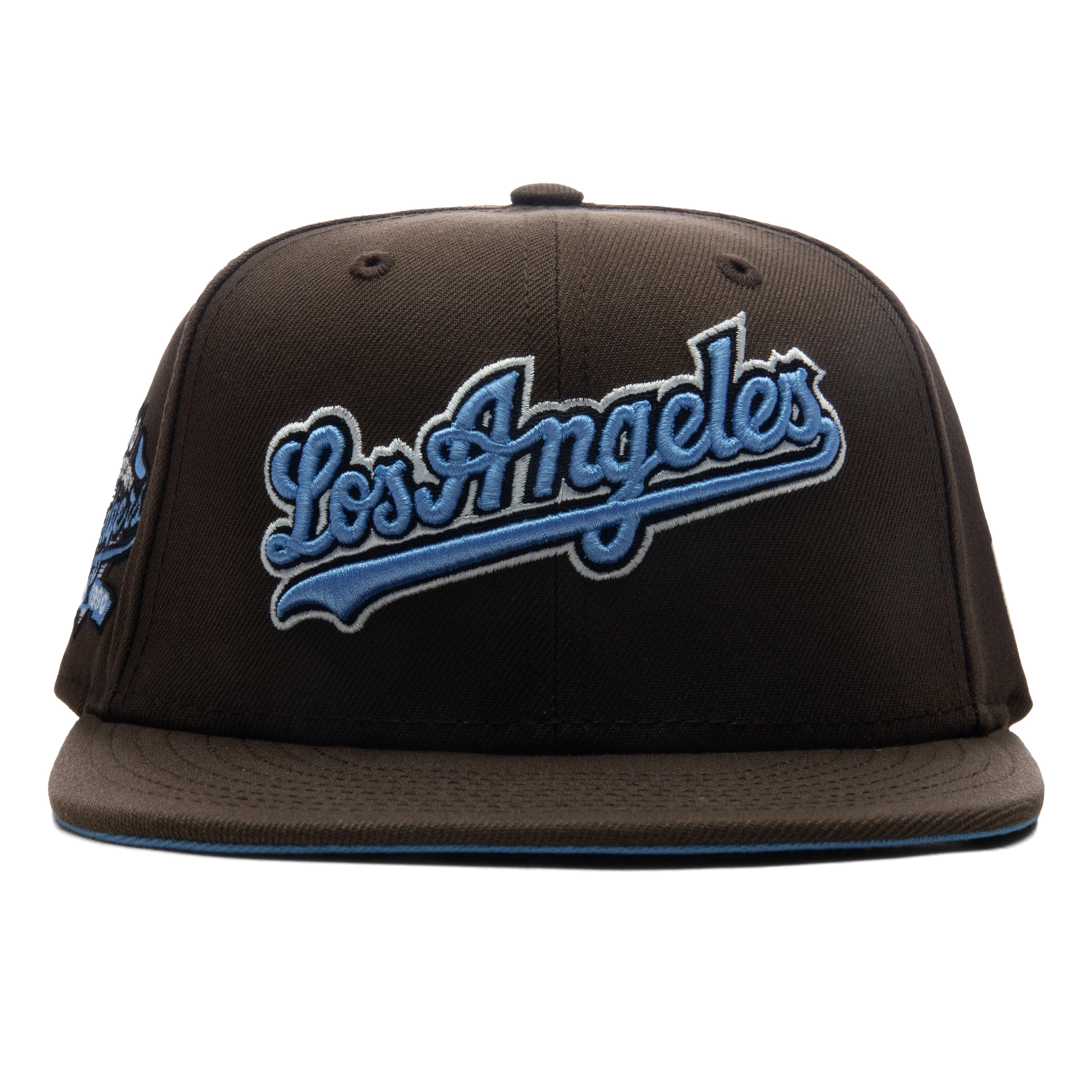 FEATURE x New Era 59FIFTY Fitted LA Dodgers Cooperstown Walnut Blue