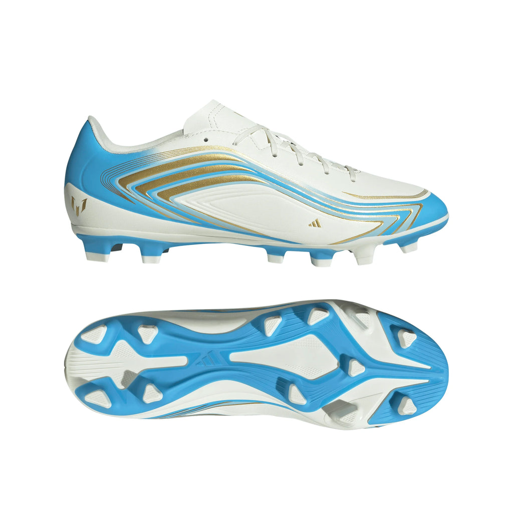 adidas F50 Messi Club FG MG Firm Ground Multi Ground Mens Soccer Cleats Blue