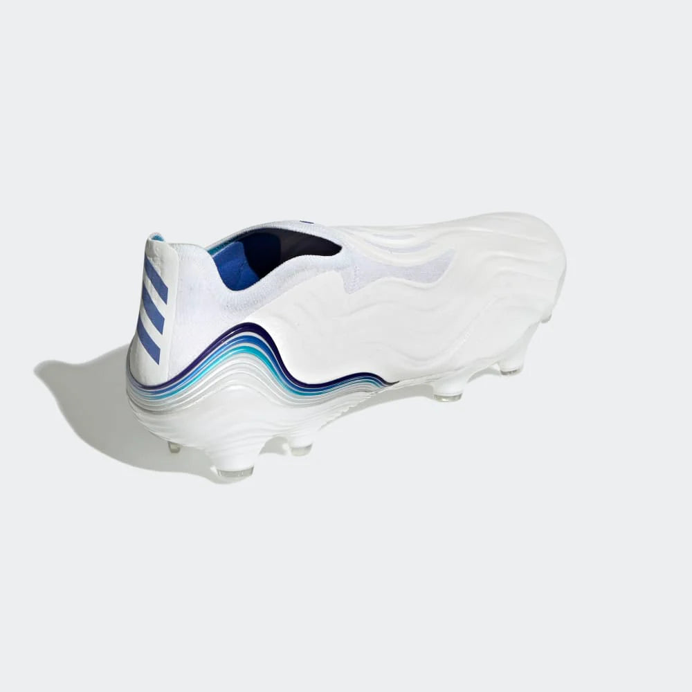 adidas Copa Sense FG Firm Ground Boots White Blue