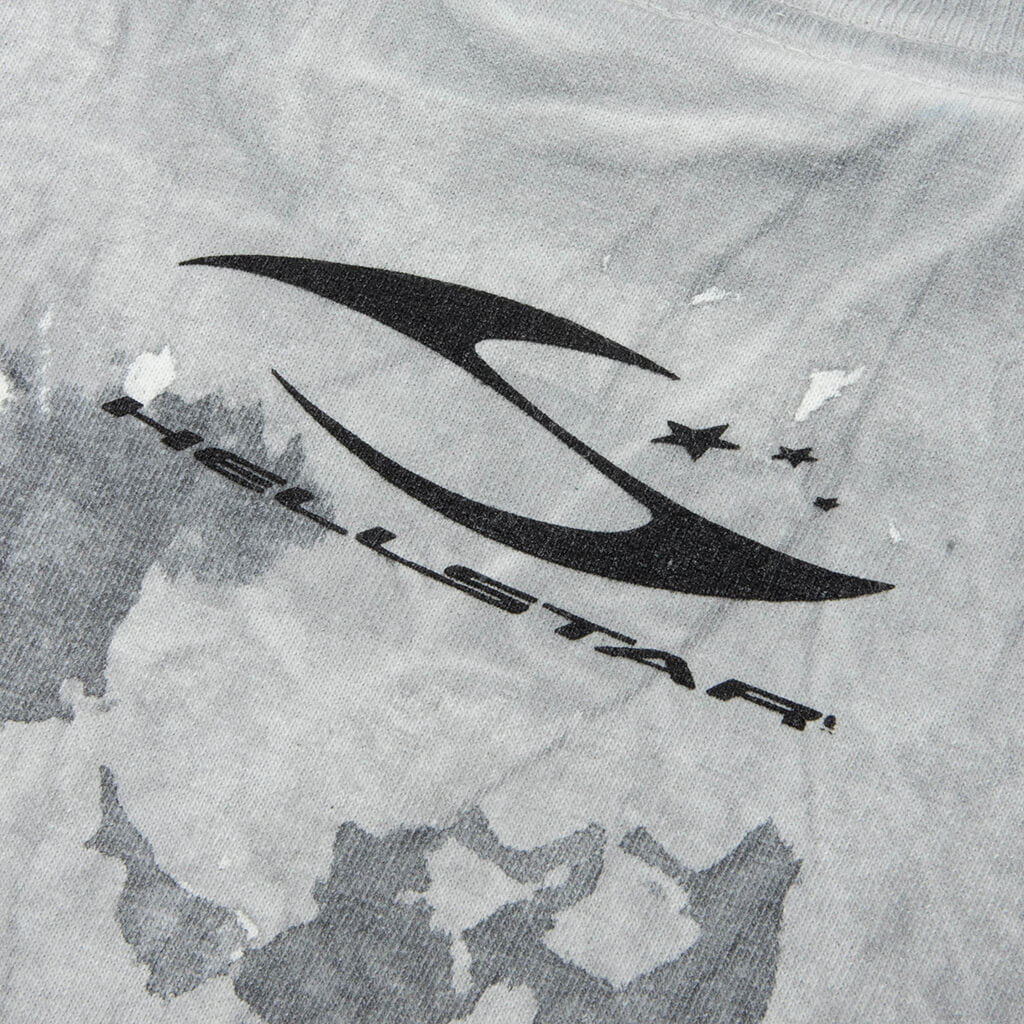 H Cursive Logo T Shirt Grey