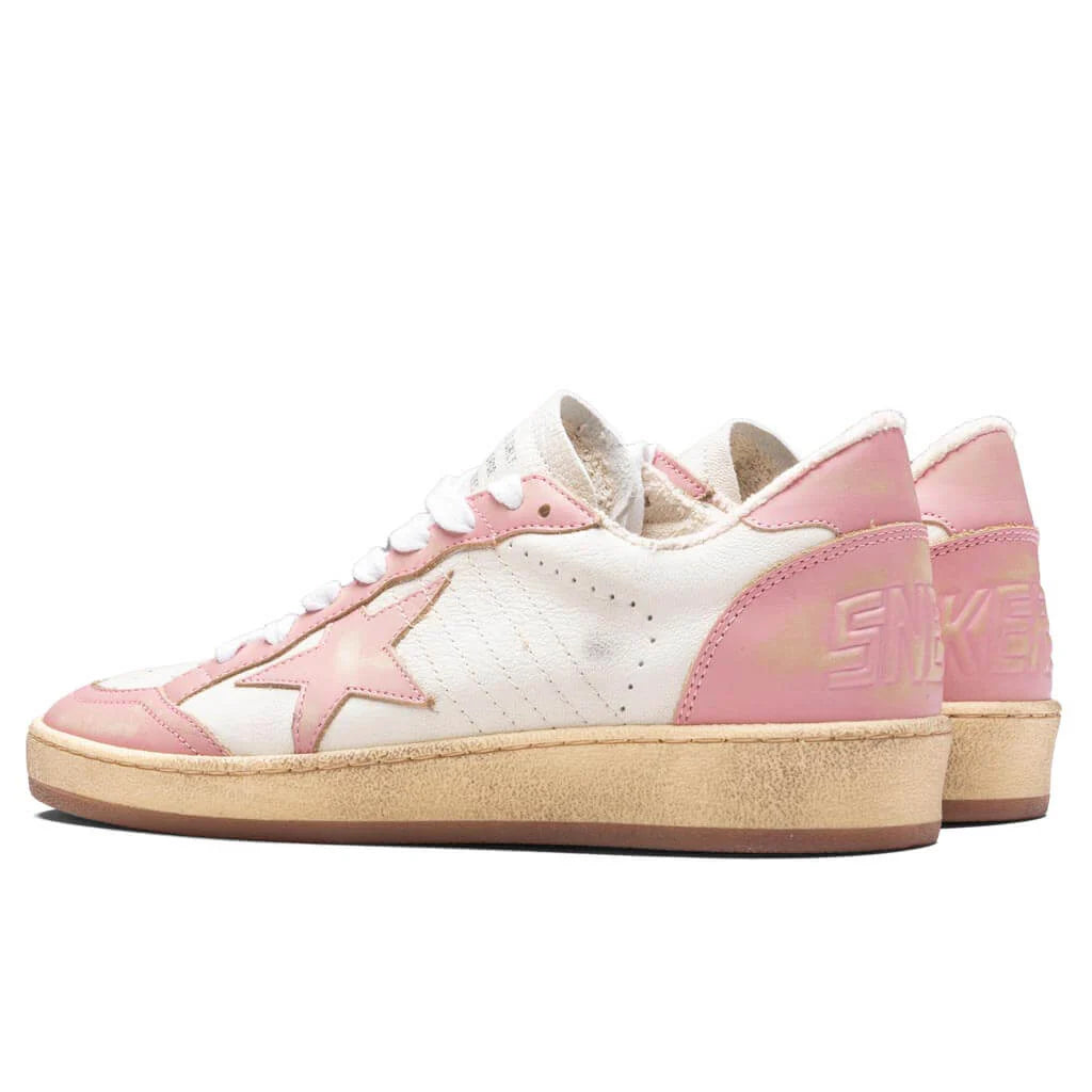 Womens Ball Star White Pink