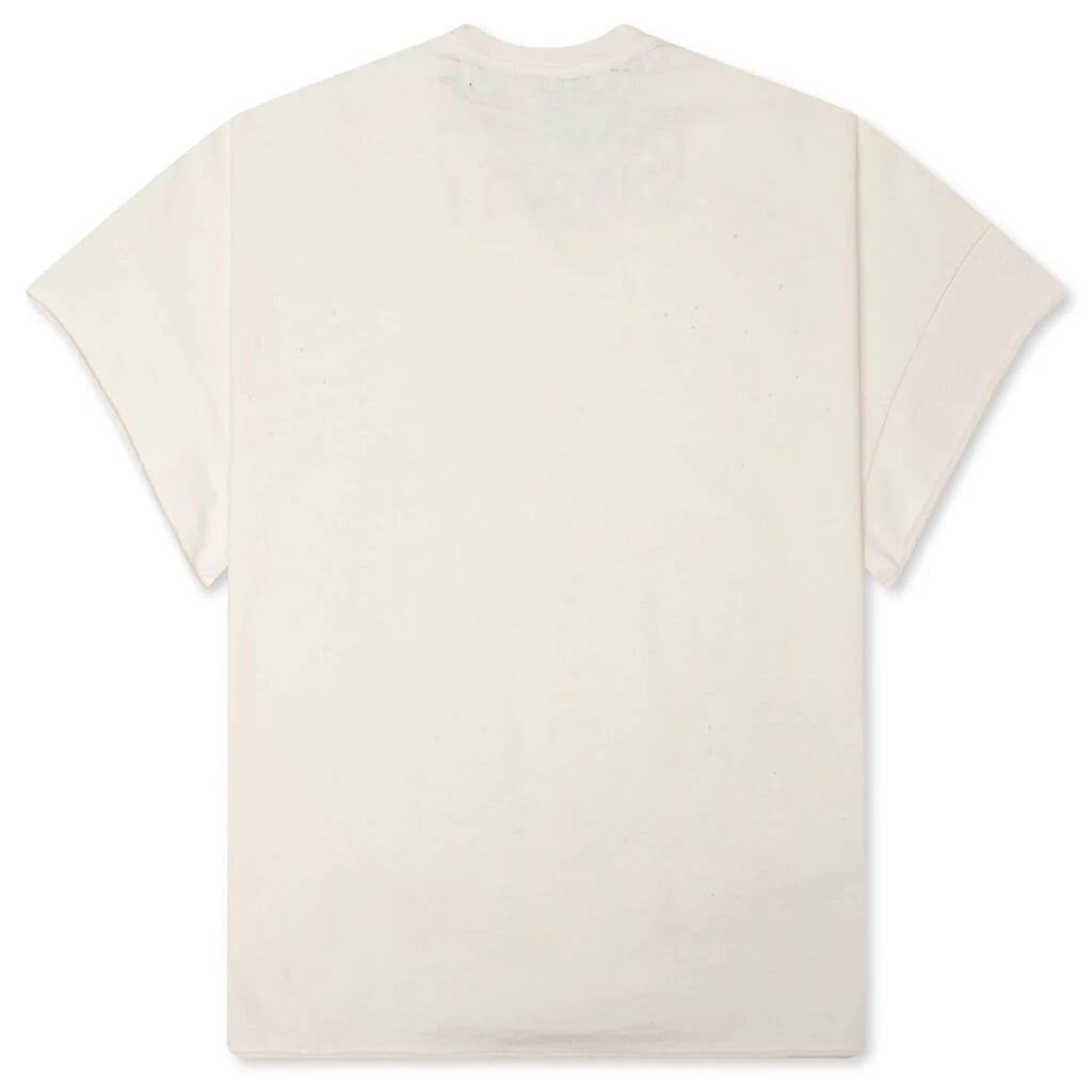 Too Blessed Cap Sleeve White