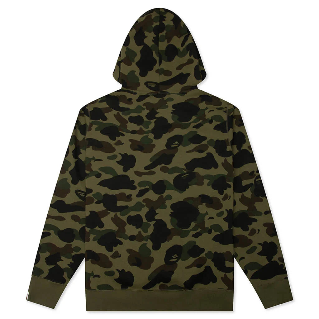 1st Camo Bape Pullover Hoodie Green