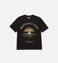 Roots Run Deep Mens Short Sleeve Shirt Black