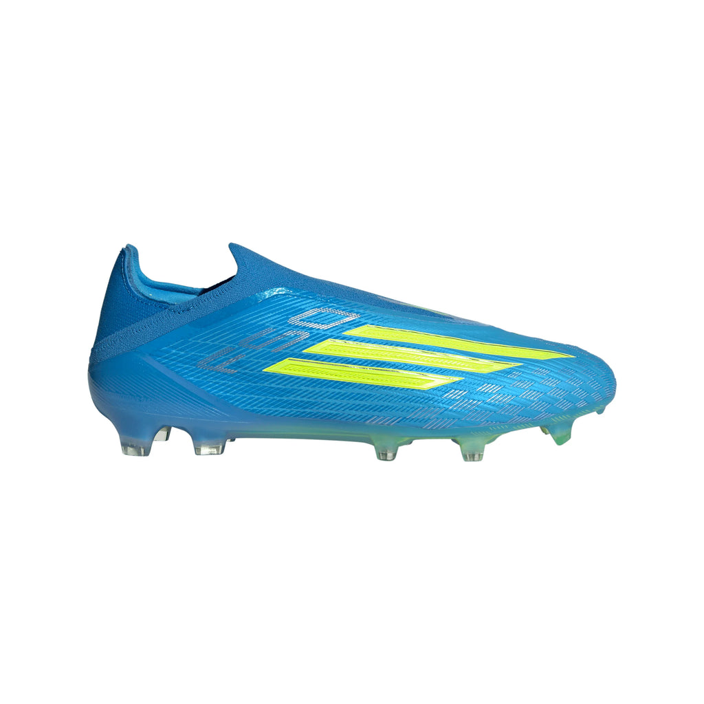 adidas F50 Elite Laceless FG Firm Ground Mens Soccer Cleats Blue Yellow Aqua