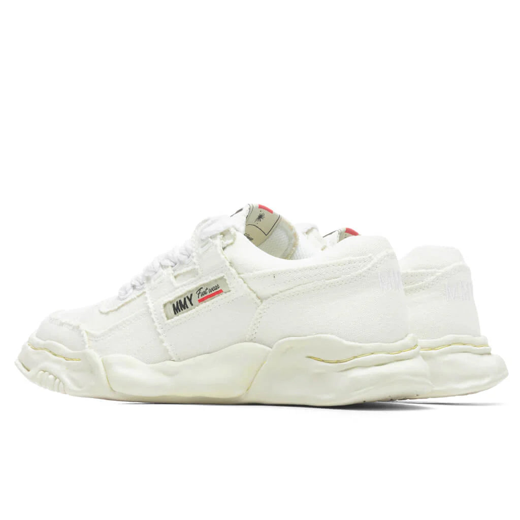Parker Low OG Sole Canvas Sneaker Perforated White