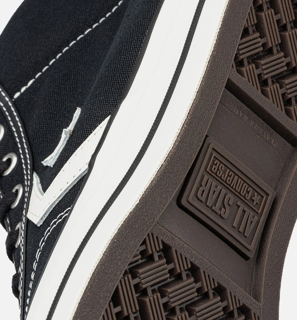 Star Player 76 High Top Mens Lifestyle Shoe Black Vintage White