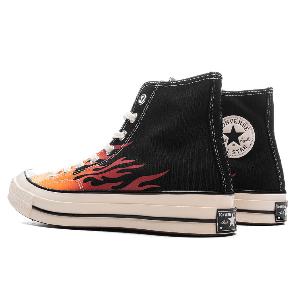 Chuck 70 Hi Fire Black Red Yellow