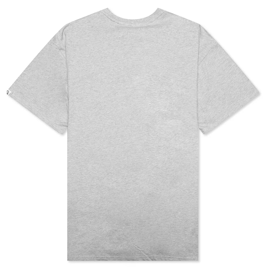 Helmet S S Knit Shirt Heather Grey