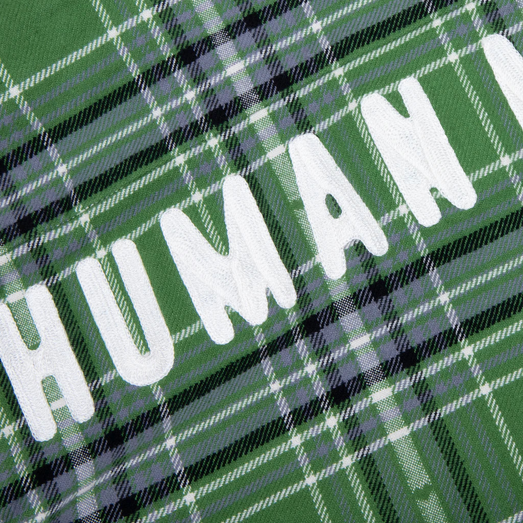 Flannel Check Shirt Green