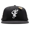 Feature x New Era 59FIFTY Fitted Old English F Calabasas Black White