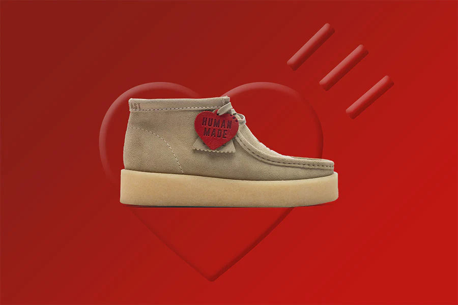 Clarks x Human Made Wallabee Made Maple