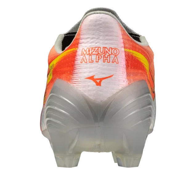 Mizuno Alpha III Japan FG Mens Soccer Cleats White Orange