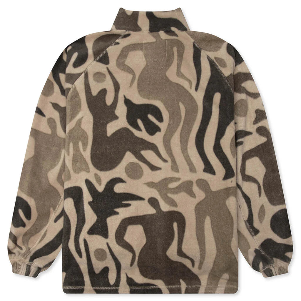 Just Like Heaven Fleece Jacket Sand