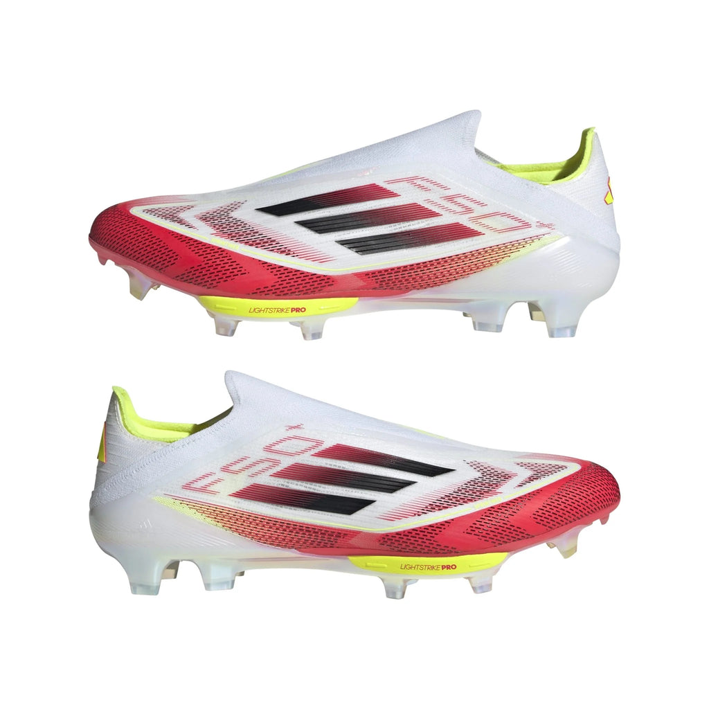 adidas F50 FG Mens Soccer Cleats White Black Yellow