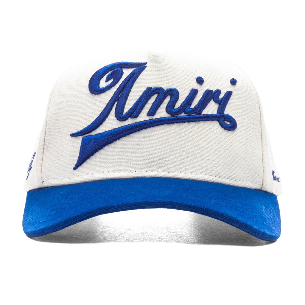 Two Tone Canvas Hat True Blue