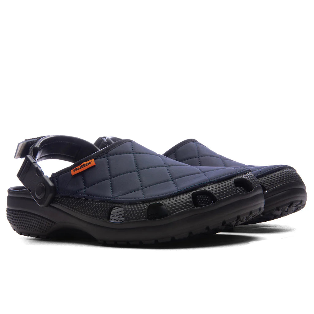 Crocs x Butter Classic Clog Black Navy